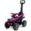 Detské odrážadlo s vodiacou tyčou Baby Mix Mega Prime EVA ružové Barva: Ružová Detské odrážadlo s vodiacou tyčou Baby Mix Mega Prime EVA ružové Barva: Ružová