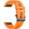 VSETKONAMOBIL 128345 SILICONE Vymeniteľný remienok QuickFit pre Garmin - šírka 22mm oranžový VSETKONAMOBIL 128345 SILICONE Vymeniteľný remienok QuickFit pre Garmin - šírka 22mm oranžový