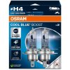 OSRAM H4 12V 100/90W P43t COOL BLUE BOOST 5500K 2ks OSRAM H4 12V 100/90W P43t COOL BLUE BOOST 5500K 2ks