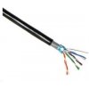 Planet KAB-FTP5E-D-PEPE-PLA FTP, drát, 4pár, Cat 5e, PE+PE venkovní dvouplášť, 305m