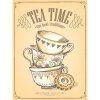 Ceduľa Premium Quality - Tea Time - The best traditions 30cm x 20cm Plechová tabuľa Ceduľa Premium Quality - Tea Time - The best traditions 30cm x 20cm Plechová tabuľa
