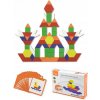 Viga magnetické geometrické puzzle 102 dielikov
