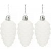 SPRINGOS Vianočné ozdoby - Šišky, 9 cm, súprava 3ks SPRINGOS Vianočné ozdoby - Šišky, 9 cm, súprava 3ks