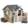 Domček Záhradník s hracou stenou Garden House Life Smoby s odkvapom rozšíriteľný s UV filtrom od 24 mes Domček Záhradník s hracou stenou Garden House Life Smoby s odkvapom rozšíriteľný s UV filtrom od 24 mes