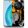 Picasee silikónový čierny obal pre Honor Magic6 Lite 5G - Black Gold Picasee silikónový čierny obal pre Honor Magic6 Lite 5G - Black Gold