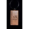 Prívesok na kľúče drevo PEUGEOT Prívesok na kľúče drevo PEUGEOT