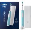Elektrická zubná kefka ORAL-B Pro 1 Caribbean Modrá + Puzdro Elektrická zubná kefka ORAL-B Pro 1 Caribbean Modrá + Puzdro