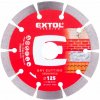 Kotúč rezný diamantový segmentový, suché rezanie, EXTOL PREMIUM Priemer a číslo: ø125x1,8mm, 8803012 Kotúč rezný diamantový segmentový, suché rezanie, EXTOL PREMIUM Priemer a číslo: ø125x1,8mm, 8803012