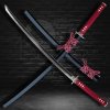 Japan Swords katana Arashinoumi z uhlíkovej skladanej ocele AISI 1075, reálny Hamon Japan Swords katana Arashinoumi z uhlíkovej skladanej ocele AISI 1075, reálny Hamon