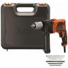 BLACK+DECKER Príklepová vŕtačka 850W v kufri BEH850K BLACK+DECKER Príklepová vŕtačka 850W v kufri BEH850K