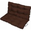 Poduška na záhradnú lavičku/hojdačku 100x60x50 cm, hnedá Poduška na záhradnú lavičku/hojdačku 100x60x50 cm, hnedá