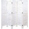 Design Shop Paraván Shabby vintage G30 170 x 200 cm Biela