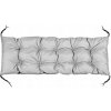 Poduška ako opierka na lavičku, hojdačku, europaletu 120x40cm, svetlosivá farba Poduška ako opierka na lavičku, hojdačku, europaletu 120x40cm, svetlosivá farba