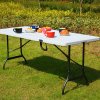 DB Garden Skládací cateringový stůl pro 10 osob Moore bílý DB Garden Skládací cateringový stůl pro 10 osob Moore bílý