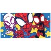 Carbotex · Bavlnená plážová osuška Spidey - motív Pripravení do akcie - 100% bavlna - 70 x 140 cm Carbotex · Bavlnená plážová osuška Spidey - motív Pripravení do akcie - 100% bavlna - 70 x 140 cm