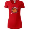 Basketbal lopta v triku - Dámske tričko z organickej bavlny Origin (GOTS) - S ( Červená ) Basketbal lopta v triku - Dámske tričko z organickej bavlny Origin (GOTS) - S ( Červená )