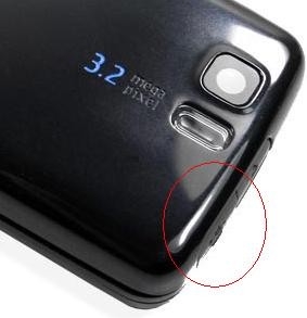 Kryt Nokia 6600is krytka USB čierny