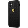 Ferrari puzdro gumené Apple iPhone 12 mini FESPEHCP12SBK čierne Ferrari puzdro gumené Apple iPhone 12 mini FESPEHCP12SBK čierne