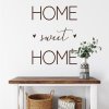 Nálepka s nápisom Home Sweet Home, N012 XXL Nálepka s nápisom Home Sweet Home, N012 XXL