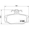 Sada brzdových platničiek kotúčovej brzdy BREMBO P 86 009 Sada brzdových platničiek kotúčovej brzdy BREMBO P 86 009