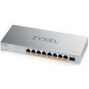 Zyxel XMG-108 8 Ports 2,5G + 1 SFP+, 8 ports 100W total PoE++ Desktop MultiGig unmanaged Switch XMG-108HP-EU0101F ZyXEL Zyxel XMG-108 8 Ports 2,5G + 1 SFP+, 8 ports 100W total PoE++ Desktop MultiGig unmanaged Switch XMG-108HP-EU0101F ZyXEL