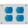 Rozvodnica zásuvková R-BOX, 4x250V Rozvodnica zásuvková R-BOX, 4x250V