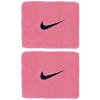 Nike Swoosh Wristbands - pink gaze/oil grey