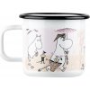 Muurla Hrnček Moomin Beach 0,37l, smalt / biely Muurla Hrnček Moomin Beach 0,37l, smalt / biely