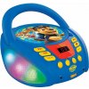 Lexibook Svietiaci Bluetooth CD prehrávač - Labková patrola Lexibook Svietiaci Bluetooth CD prehrávač - Labková patrola