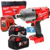 Rázový uťahovák Milwaukee M18 ONEFHIWF34-502X 3/4'' 2x5Ah NABÍJAČKA KUFRÍK Rázový uťahovák Milwaukee M18 ONEFHIWF34-502X 3/4'' 2x5Ah NABÍJAČKA KUFRÍK