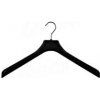 Konfekčné plastové vešiaky/plastové ramienka na šaty, typ EA38, šírka 38 cm, čierne, 1 ks Konfekčné plastové vešiaky/plastové ramienka na šaty, typ EA38, šírka 38 cm, čierne, 1 ks