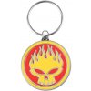 Prívesok na kľúče THE OFFSPRING SKULL LOGO RAZAMATAZ KR199