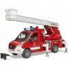 Hračka MB Sprinter Hasičské auto s rebríkom a signalizáciou Bruder 02673 Hračka MB Sprinter Hasičské auto s rebríkom a signalizáciou Bruder 02673