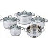 Súprava hrncov Klausberg nerezová oceľ 9 ks . Súprava hrncov Klausberg nerezová oceľ 9 ks .