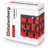 PlasticFuture Závěsný organizér s 20 boxy ORDERLINE 80x16,5x40 cm černo-červený