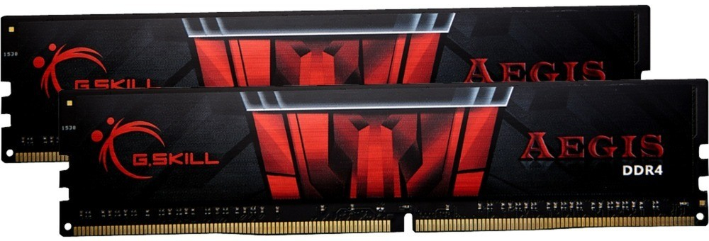 G.Skill Aegis DDR4 32GB 3200MHz CL16 (2x16GB) F4-3200C16D-32GIS