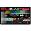 Kreatívny set STABILO Creative Tips ARTY 30 ks sada CLASSIC - 6 rôznych farieb Kreatívny set STABILO Creative Tips ARTY 30 ks sada CLASSIC - 6 rôznych farieb