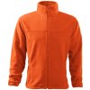 RIMECK Mikina Jacket 501 na zip, fleece, pánská MAL-5011115 L Oranžová RIMECK Mikina Jacket 501 na zip, fleece, pánská MAL-5011115 L Oranžová
