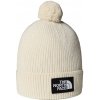 The North Face TNF Logo Box Pom White Dune one size The North Face TNF Logo Box Pom White Dune one size