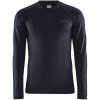 Pánske funkčné tričko Craft Adv Warm Intensity Ls Veľkosť: XL / Farba: čierna Pánske funkčné tričko Craft Adv Warm Intensity Ls Veľkosť: XL / Farba: čierna