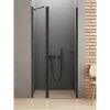 New Trendy D-0242A-WK NEW SOLEO BLACK jednokrídlové sprchové dvere 100 cm, vzpera 100 x 195 cm čierna
