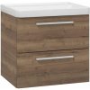 URBAN61DHB Skrinka s umývadlom 61 cm, dub halifax/matná biela URBAN61DHB Skrinka s umývadlom 61 cm, dub halifax/matná biela
