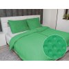 Biante Hrejivé posteľné obliečky Minky TOP 3D bodky MKP-054 Sýto zelené Predĺžené 140x220 a 70x90 cm Biante Hrejivé posteľné obliečky Minky TOP 3D bodky MKP-054 Sýto zelené Predĺžené 140x220 a 70x90 cm