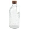 Fľaša na alkohol sklenená 1100 ml s vrchnákom
