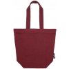 NEUTRAL O 90053 FAIRTRADE / Taška na zips z bio bavlny - bordeaux 48x44 cm NEUTRAL O 90053 FAIRTRADE / Taška na zips z bio bavlny - bordeaux 48x44 cm