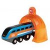 Brio World 33971 Smart Tech Sound Lok mit Aufnahmefunktion Elektrischer Zug mit Tunnel Interaktives Spielzeug empfohlen ab 3 Jahren