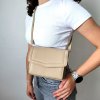 OV Bags Dámska minikabelka / peňaženka INC 1011 tmave béžová OV Bags Dámska minikabelka / peňaženka INC 1011 tmave béžová