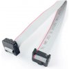 LaskaKit_cz Propojovací plochý kábel 10pin, 24cm LaskaKit_cz Propojovací plochý kábel 10pin, 24cm