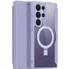 Samsung Galaxy S24 Ultra DUX DUCIS Skin X Pro magsafe magnetické fialové puzdro, fliptok Samsung Galaxy S24 Ultra DUX DUCIS Skin X Pro magsafe magnetické fialové puzdro, fliptok