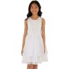 Dievčenské šaty Guess biela farba, mini, áčkový strih J4RK34.KC4T0.PPYH 118-122